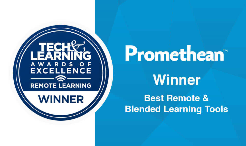 Promethean Tech & Learning Winner for Remote Learning