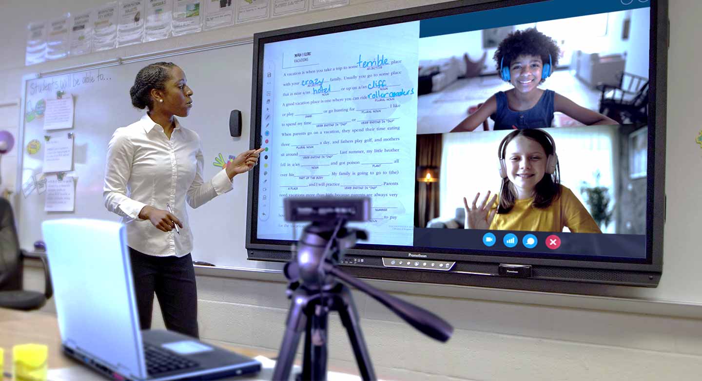 blended learning classroom