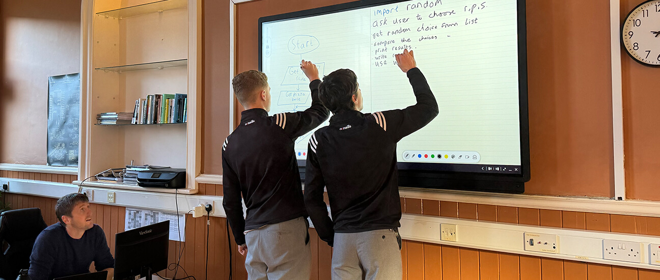 St Kieran’s College upgrades its classroom technology with ActivPanel 9