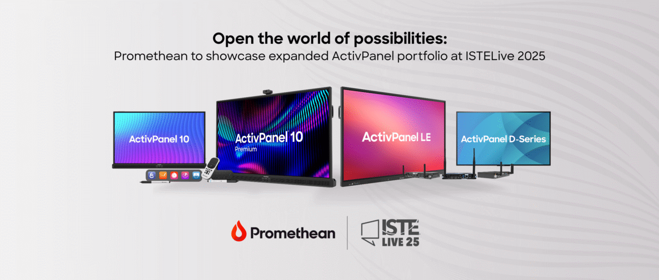 ISTE press release: Promethean expands product portfolio