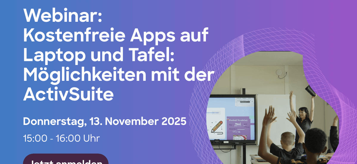 Webinareinladung zum 13.11.2025 15Uhr Titel: Kostenfreie Apps auf Laptop und tafel