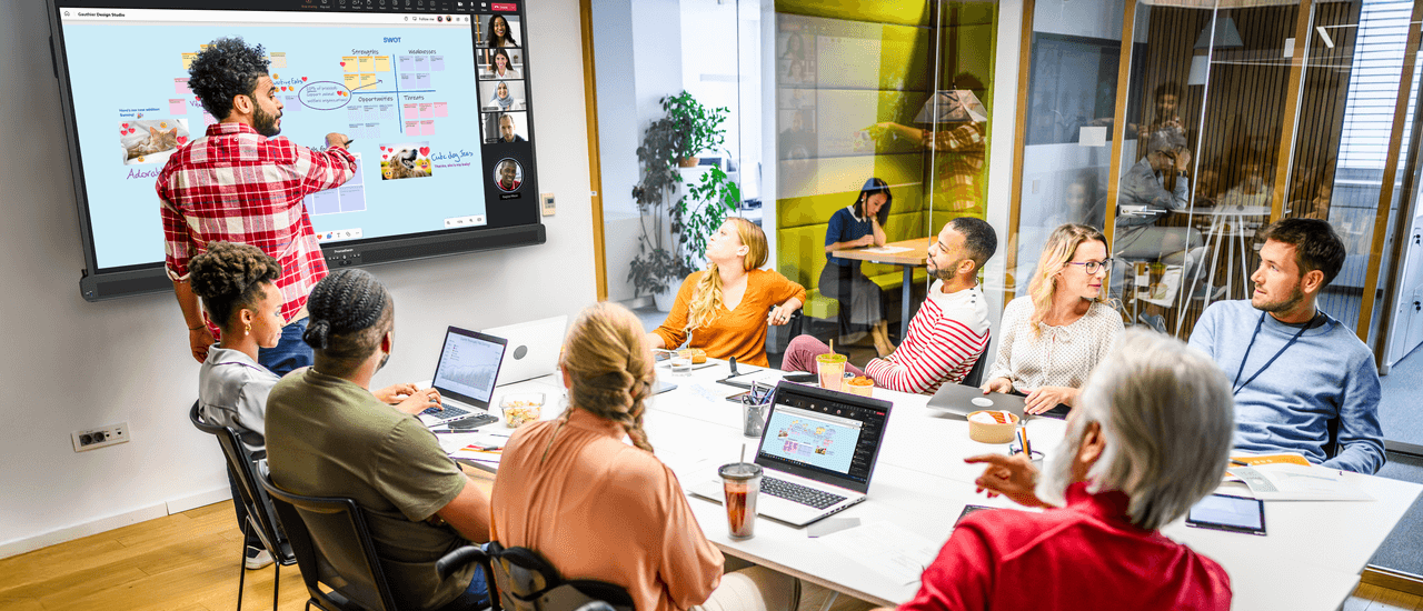 Benefits of a digital whiteboard for team collaboration