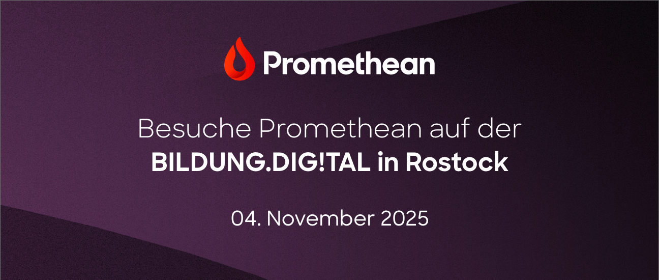Einladung Promethean zur Bildung Digital in Rostock vom 04.11.2025