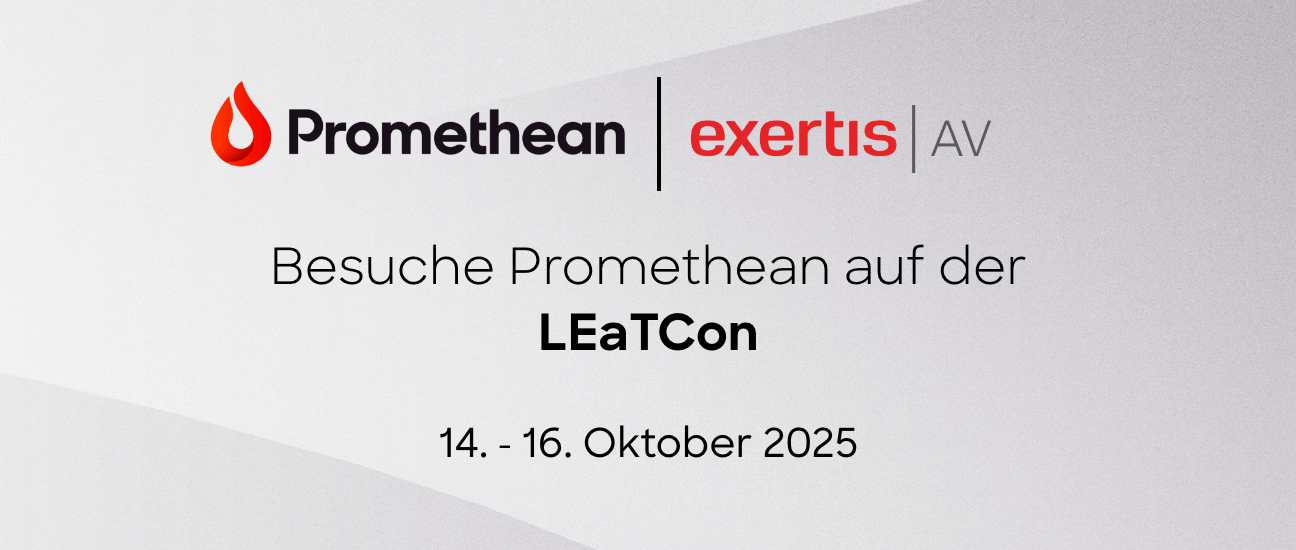 Leatcon einladung von promethean vom 14-16.10.2025