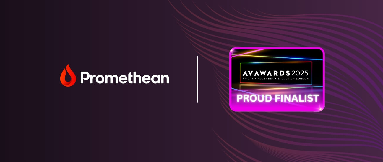 Promethean is a proud finalist for the 2025 AV awards