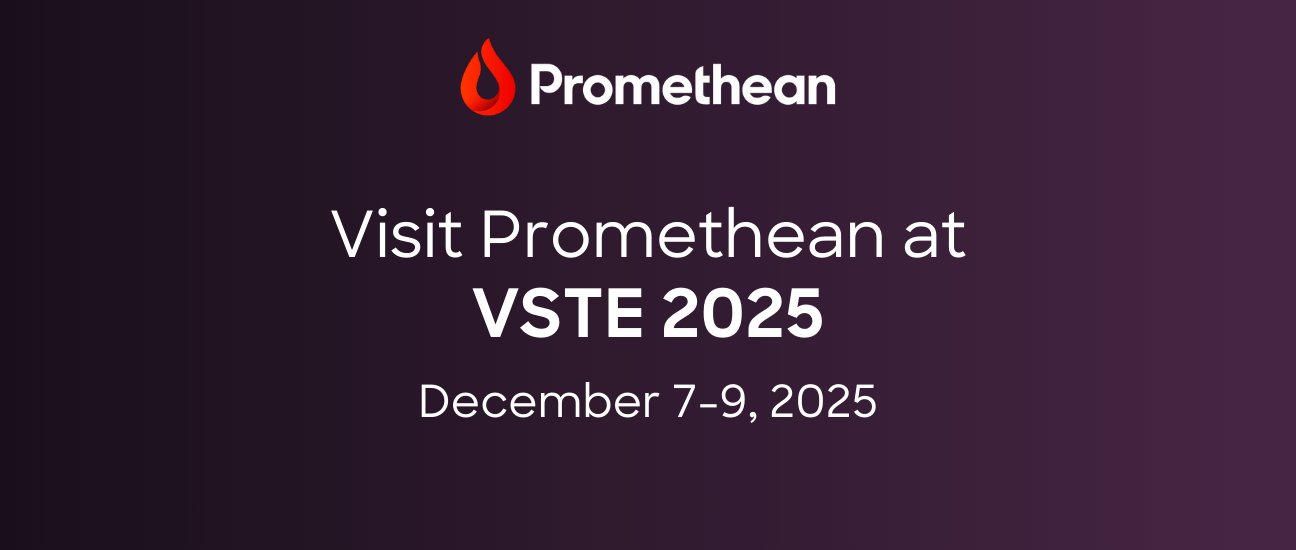 Visit Promethean at VSTE 2025